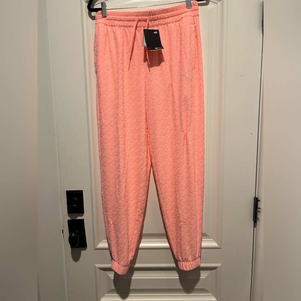 puma sweatpants, size medium